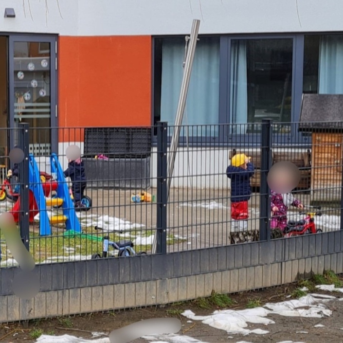 Zaunneubau - Mehr Schutz für unsere Kitakinder