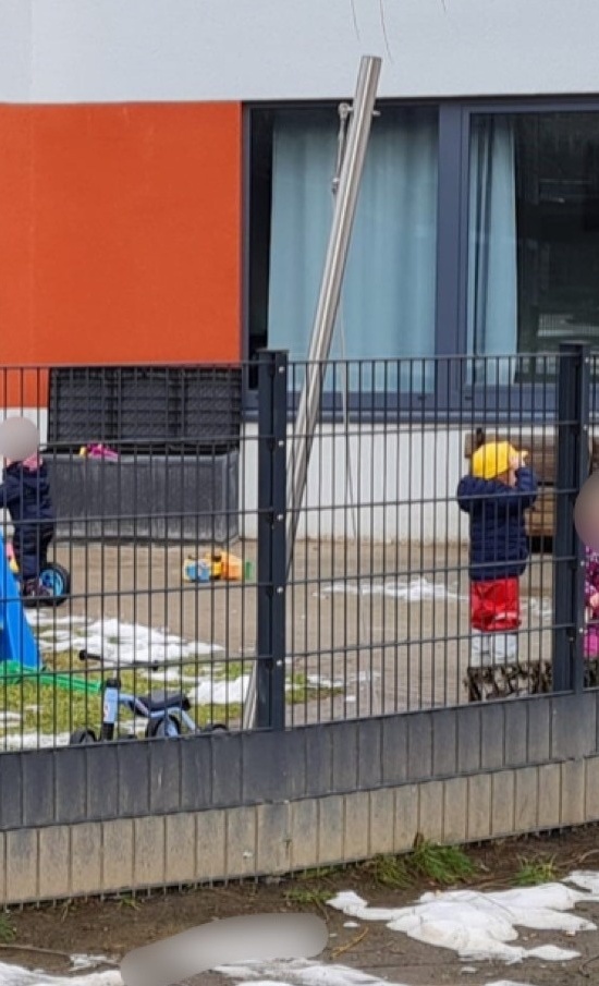 Zaunneubau - Mehr Schutz für unsere Kitakinder