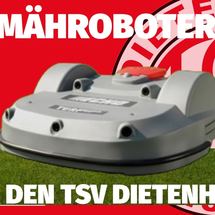 Mähroboter für das Dietenheimer Illerstadion
