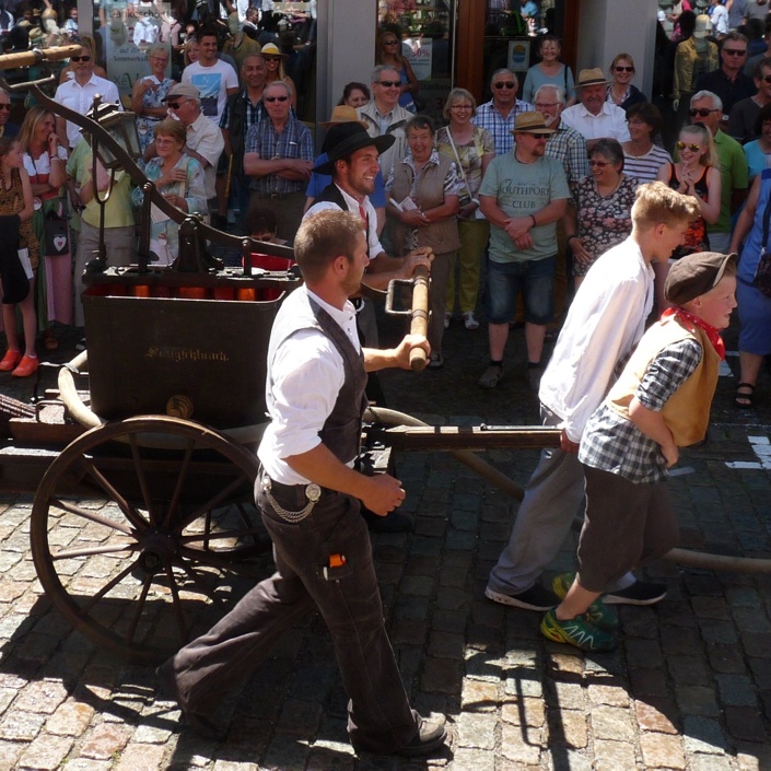 Instandhaltung historischer Feuerwehrgeräte