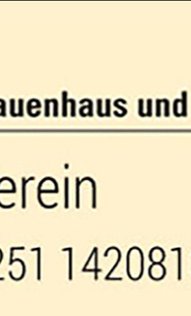 Frauenhaus und Beratung benötigt Unterstützung