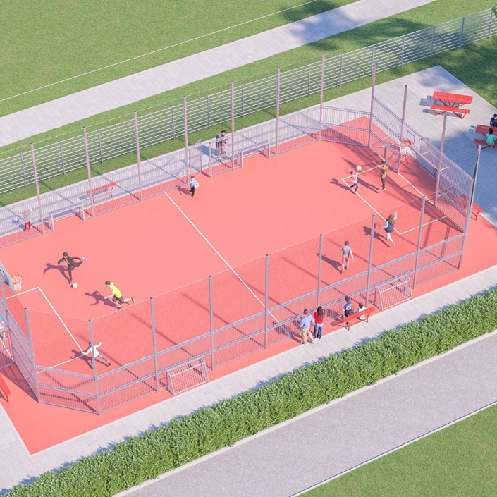 mehr Sport für Alle - Schaffung einer Multisportanlage