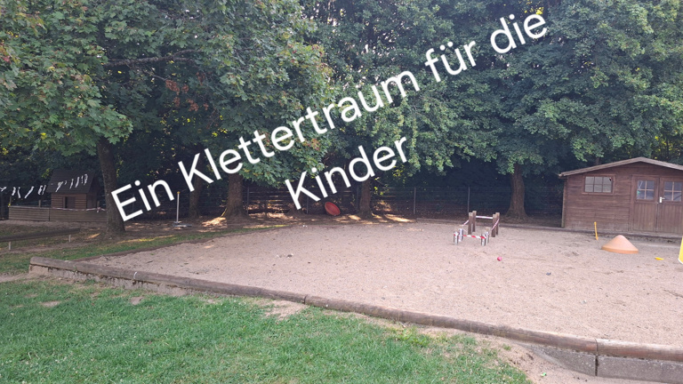 Klettergerüst für das DRK-Familienzentrum pontium pro Hermesdorf