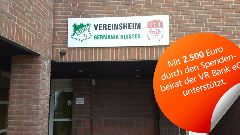 Neuer Versammlungsraum Hoisten