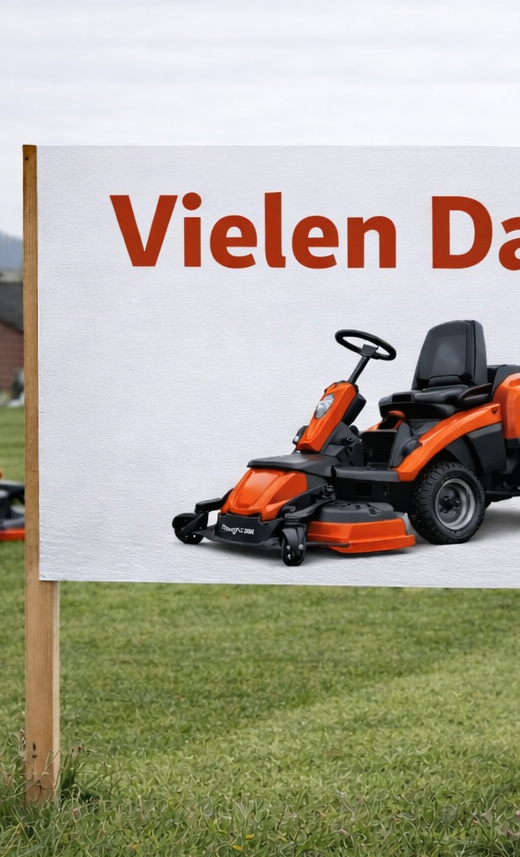 Neuer Aufsitzmäher für den TuS Schededörfer 04