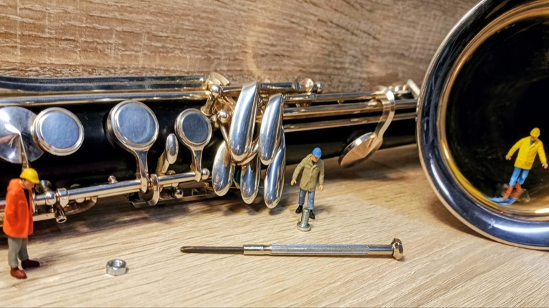 Rette unsere Bassklarinette!