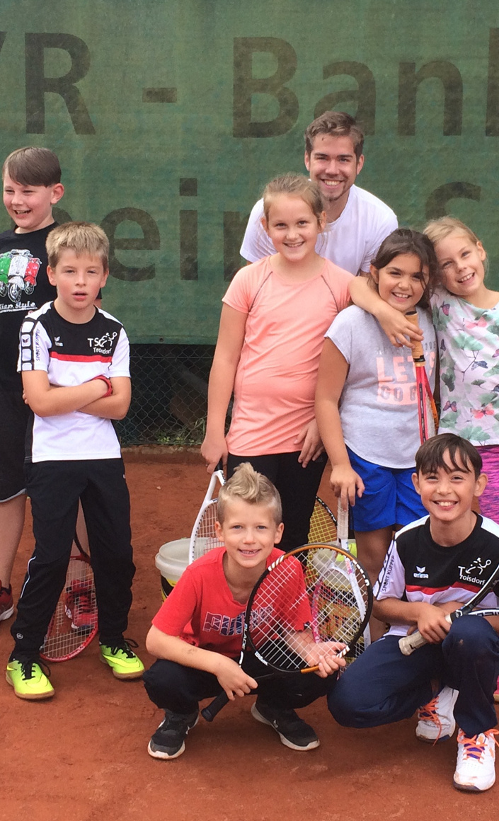 Trikots für die Tennisjugend des TSC Troisdorf e.V.
