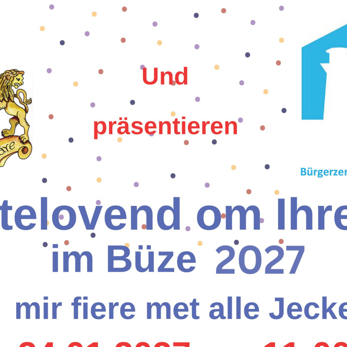 Karnevalistischer Frühschoppen "Jeck om Ihrefeld"