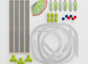 Veränderbare Kugelbahn für die Kinder der Kita Moorkamp Dülmen