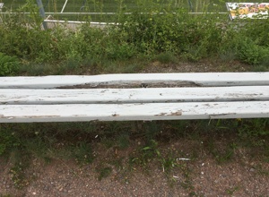 Nägelebergstadion Stadionbänke