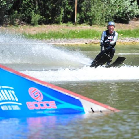 Wasserski-Sprungschanze Seepark Kirchheim