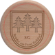 Holzbierdeckel