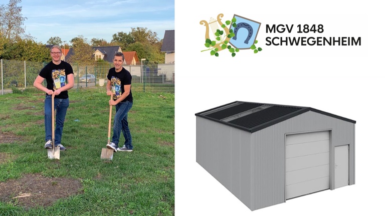 Wir bauen eine Lagerhalle für die Zukunft