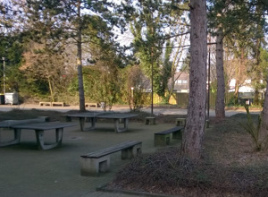 Klassenzimmer im Freien