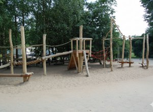 Spiel und Rastzone am Sportgelände des SV Bad Bentheim