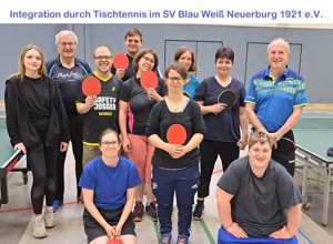 Ping Pong Parkinson und Integration beim SV BW Neuerburg
