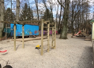 Ein neuer Spielplatz für den Kindergarten des IMZ