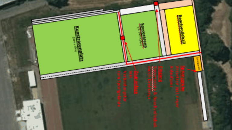 Kleinspielfeld inkl. Soccerarena  DJK Pluwig/ Gusterath 1925 e.V.