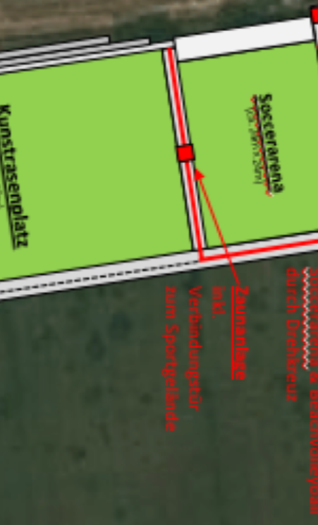 Kleinspielfeld inkl. Soccerarena  DJK Pluwig/ Gusterath 1925 e.V.