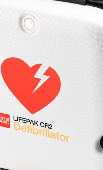 Defibrillator im Steinwaldstadion