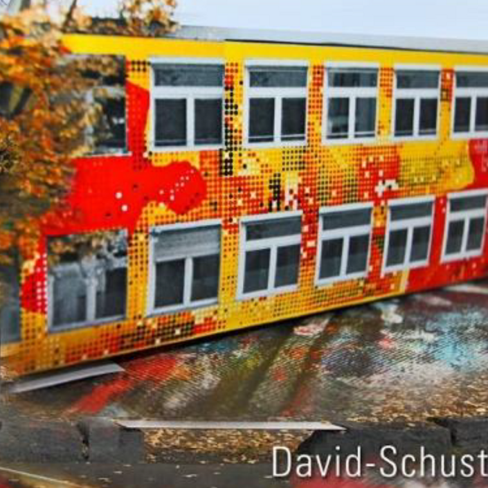 Fassadengestaltung unseres Pavillons