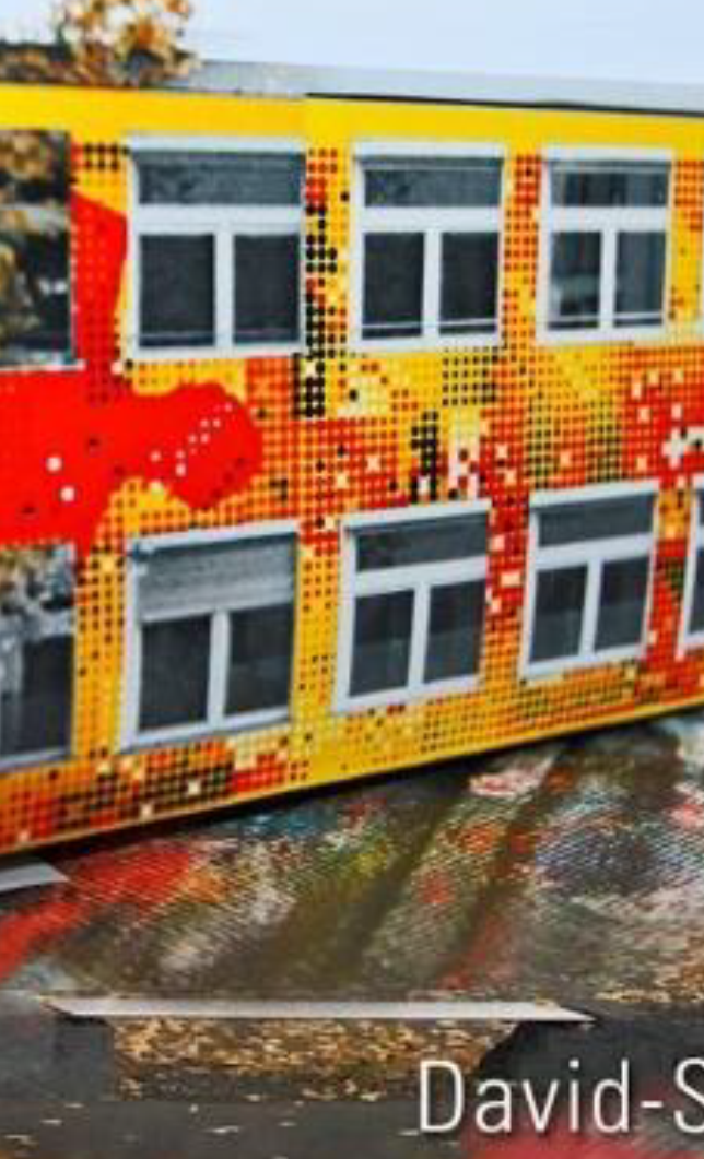 Fassadengestaltung unseres Pavillons