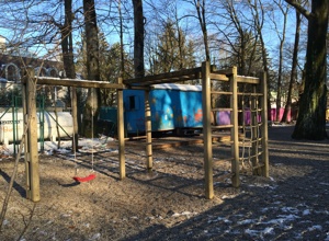 Ein neuer Spielplatz für den Kindergarten des IMZ