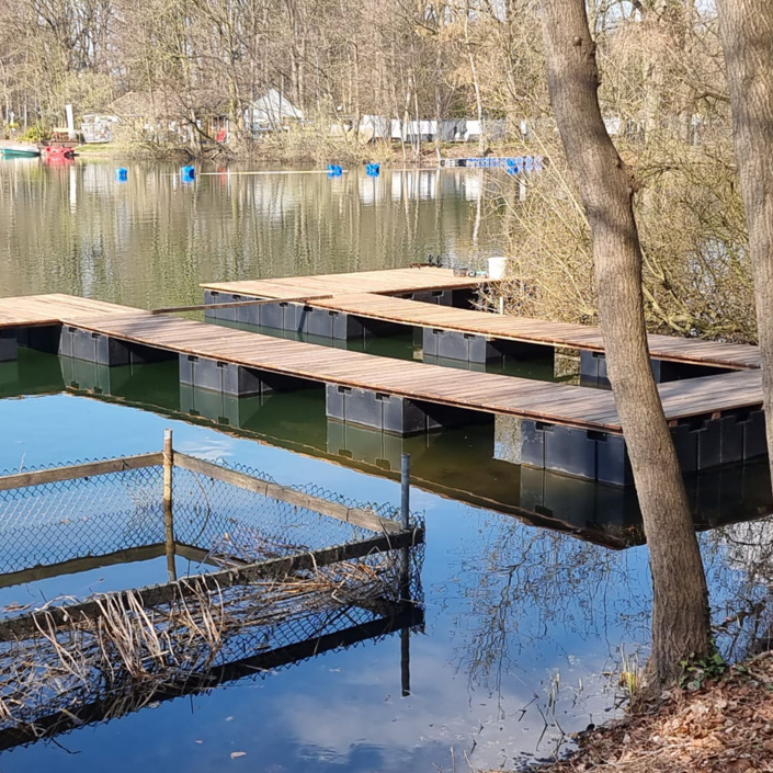 Neubau Bootssteg ASV Eyller-See e.V.