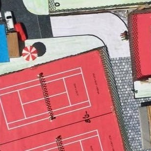 Neubau Tennisanlage: Kids-Kleinfeld