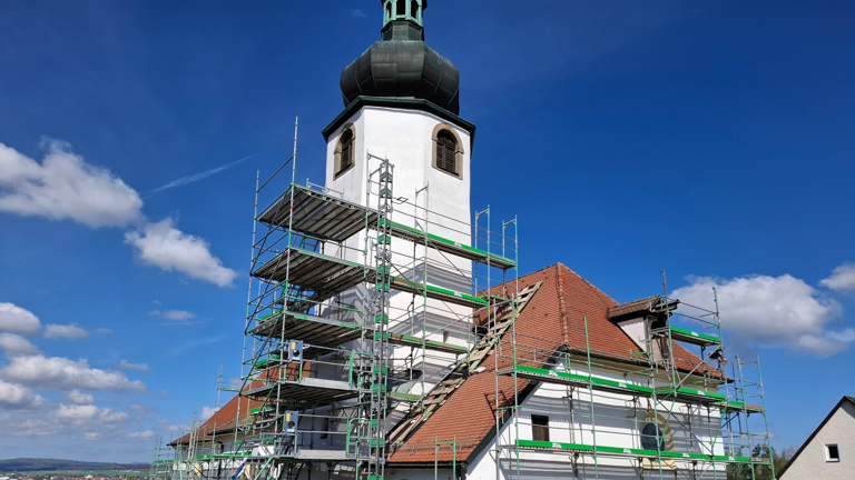 Außensanierung Pfarrkirche St. Leonhard, Leonberg
