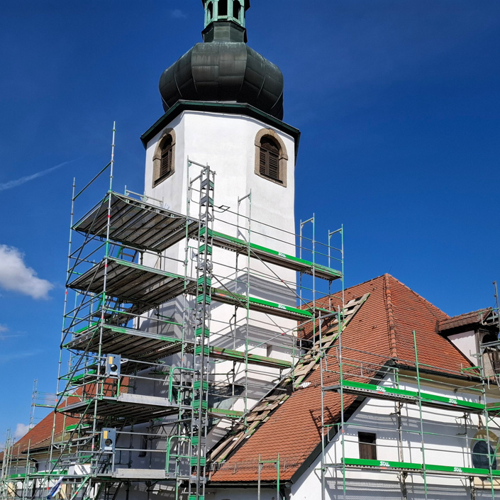 Außensanierung Pfarrkirche St. Leonhard, Leonberg