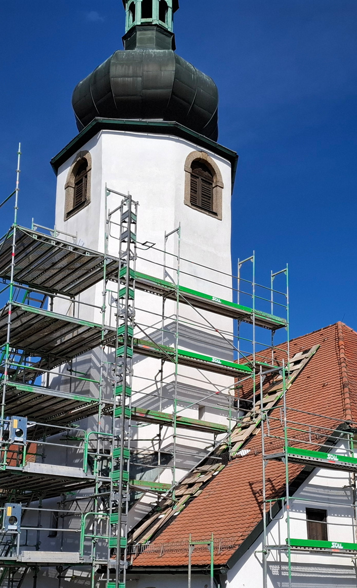 Außensanierung Pfarrkirche St. Leonhard, Leonberg