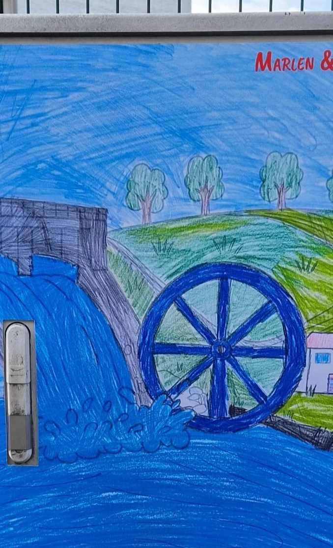 Gestaltung der Stromverteilerschränke Niedermarsberg