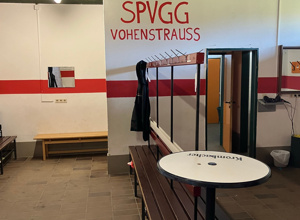 Umbau Heimkabine der SpVgg Vohenstrauß