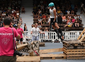 Einradteam des SSV Nümbrecht auf dem Weg zur WM