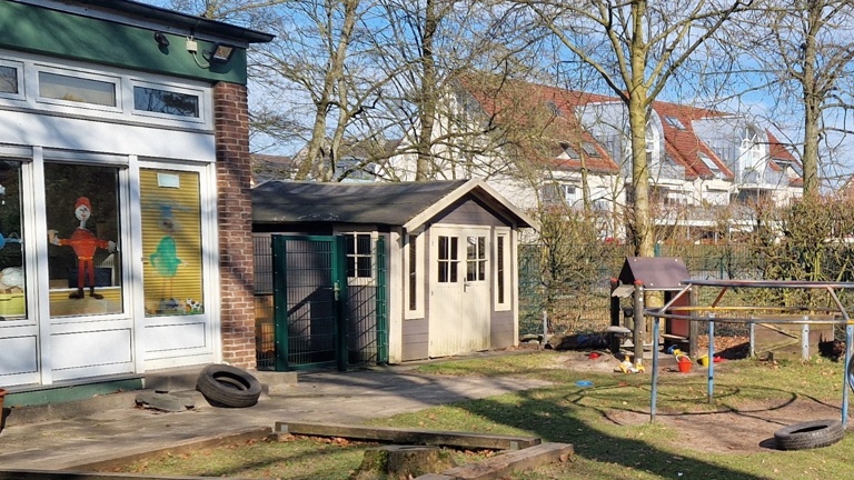 Erweiterung und Ausbesserung Außengelände KiTa St. Nikolaus, Dorsten