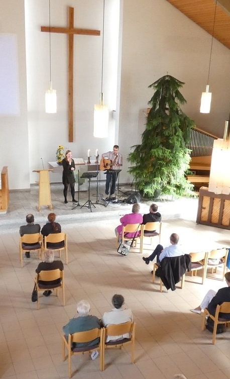 Moderne Technik Friedenskirche