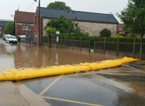 Hochwasserschutz / mobile Stauhilfe für die FFW Rüssenbach