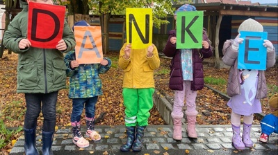 Spielgeräte für das Kinderhaus Blauland in Thüngersheim