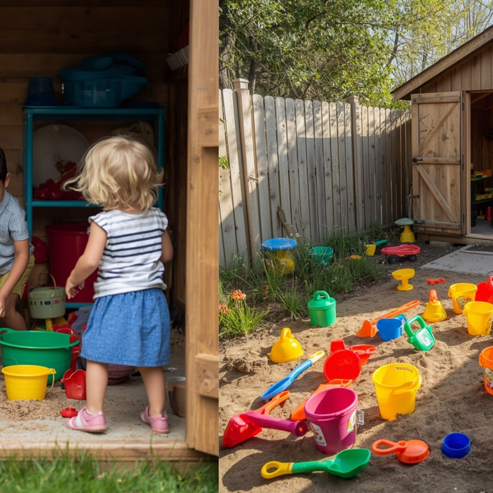Kleine Hände, große Pläne: Ein neues Gartenhaus für unsere Kita