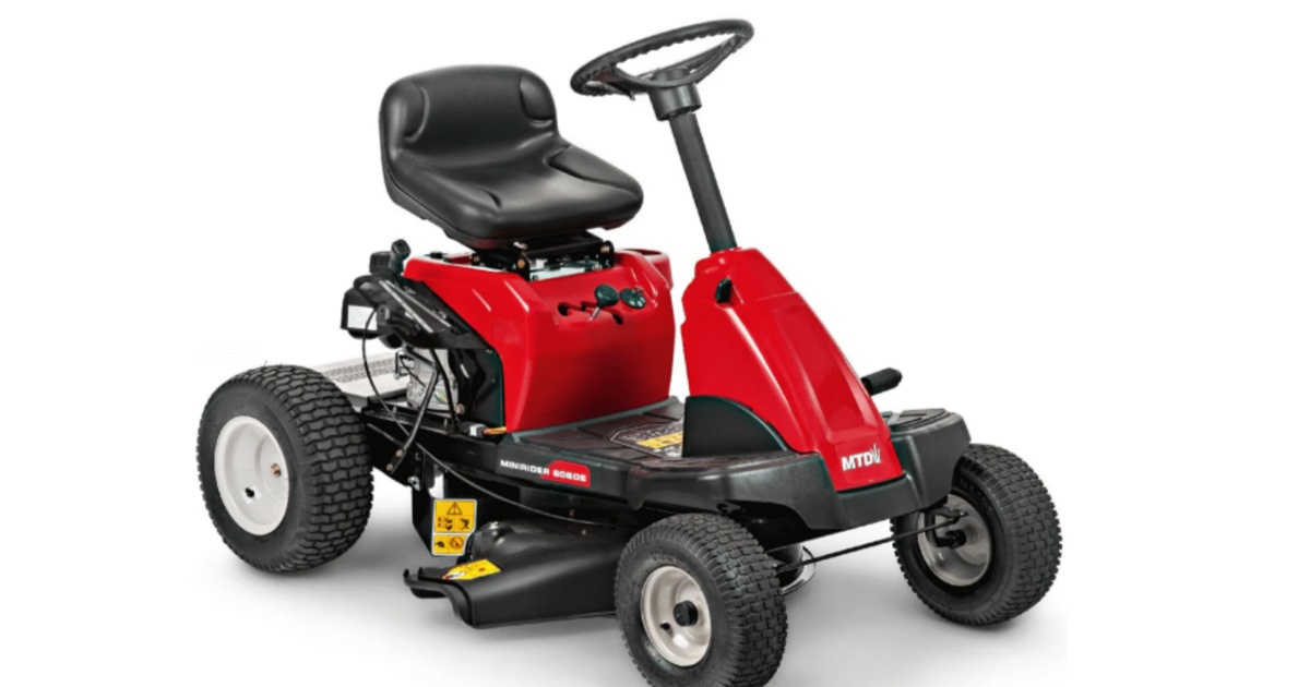 Minirider - kleiner Helfer für den Platzwart der TGO Tennis - Viele ...