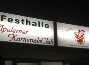 Volksbank: Tische für den Apelerner Karneval