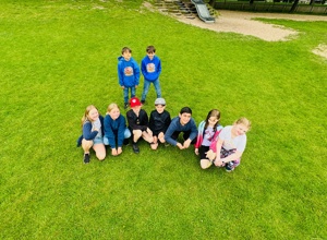 Klettergerüst der Grundschule Ofen