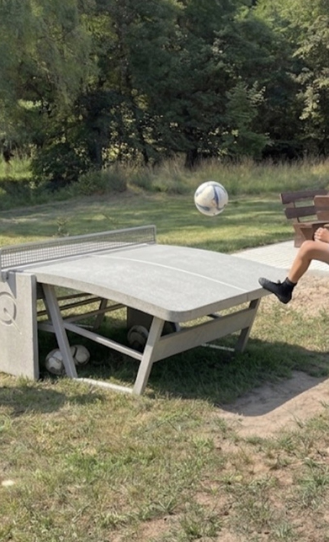 Allwetterfussballtisch für unsere Kids