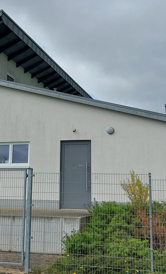 Anbau eines Getränkelagers am Vereinsheim