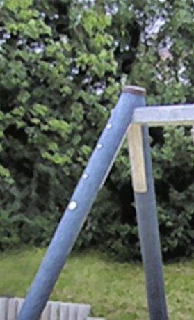 Eine Schaukel für den Spielplatz