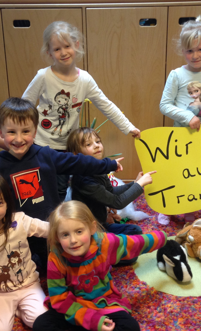 Wir wollen auf´s Trampolin !