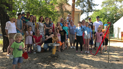 Lieblingsort Wasserspielplatz