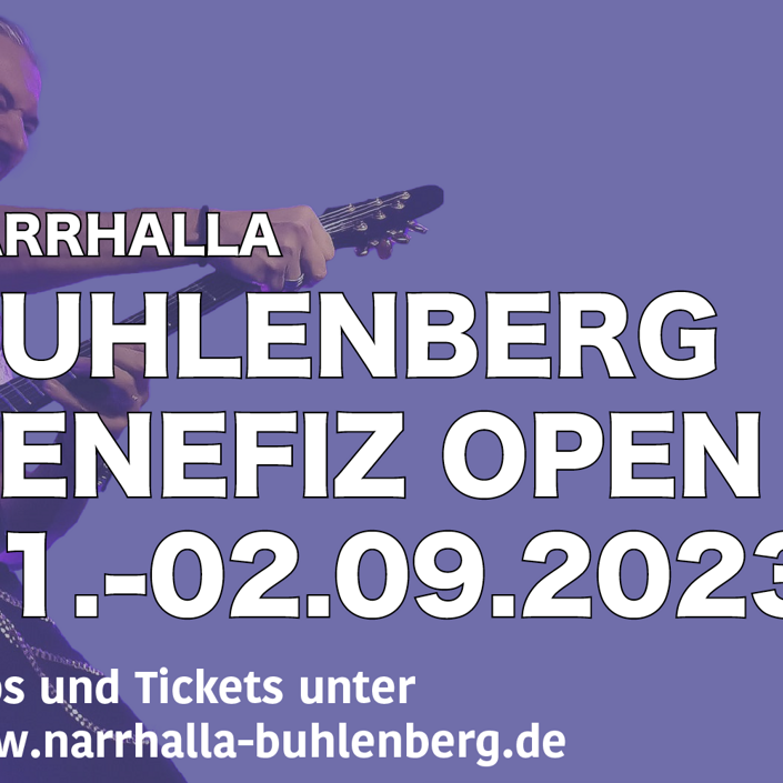 Narrhalla Buhlenberg Benefiz Open Air