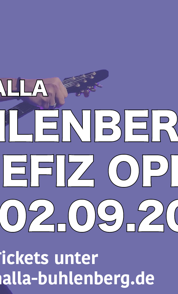 Narrhalla Buhlenberg Benefiz Open Air